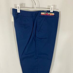 NWT Talbots Bright Blue Capris
